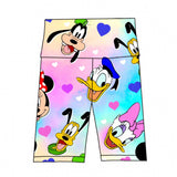 Rainbow Mickey & Friends Biker Shorts