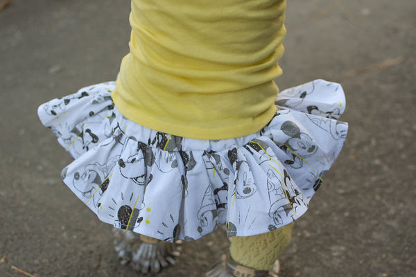 Happy/Angry Mickey Bloomer Skirt