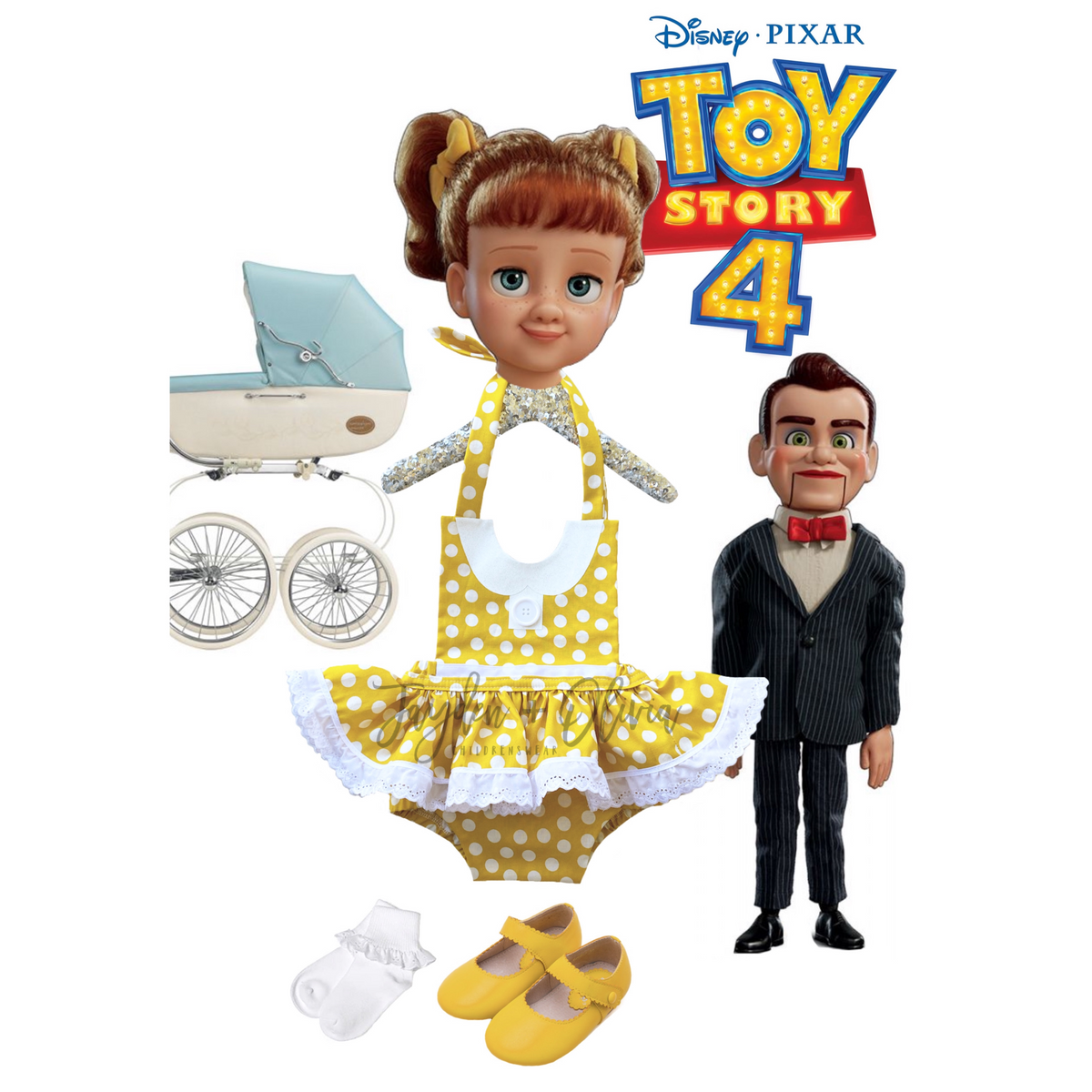 GABBY GABBY Toy Story 4 inspired Romper