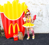 McDonald's Employee inspired Romper