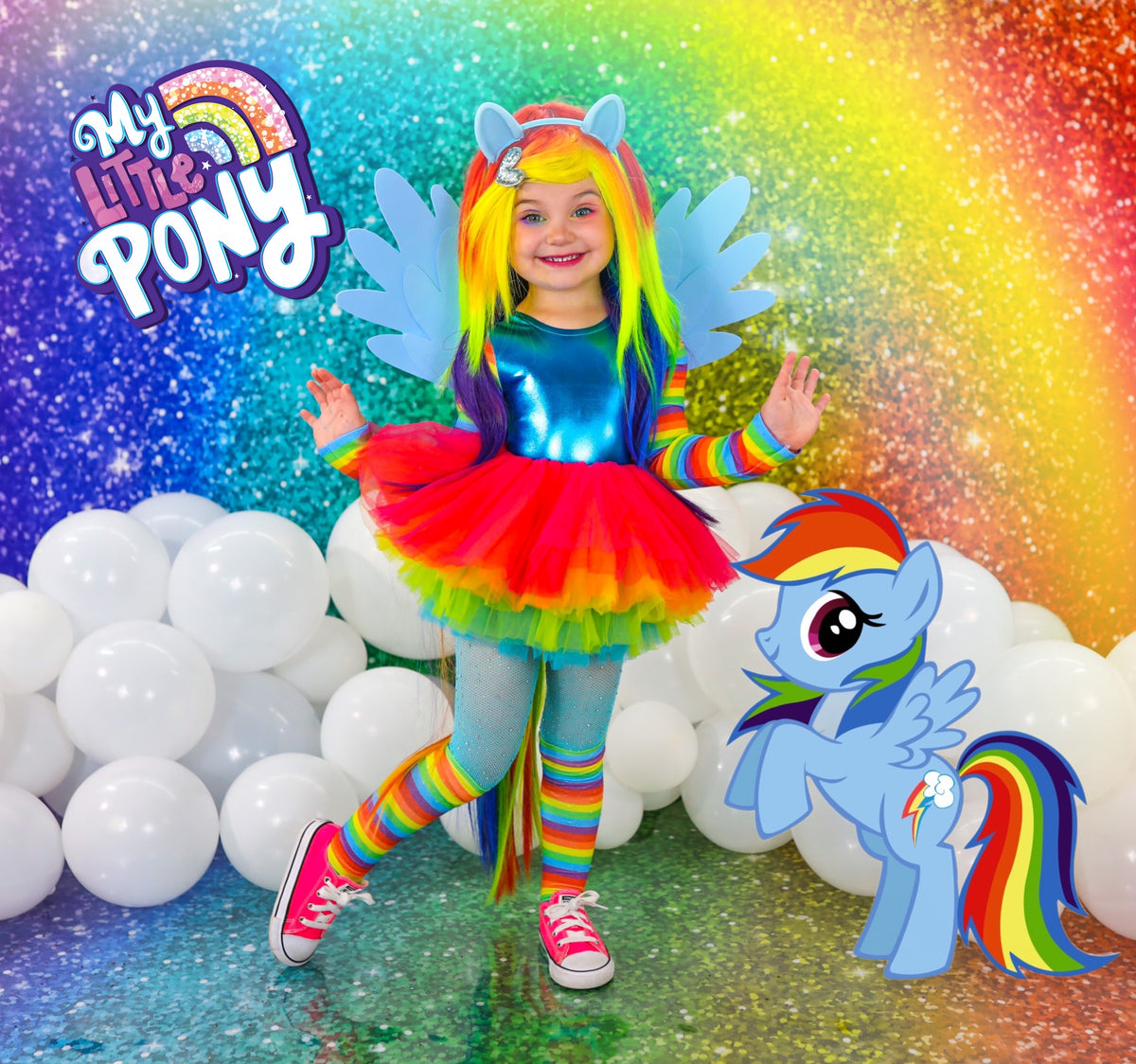 My Little Pony Rainbow Dash Iron On Transfer #2 – Divine Bovinity Design