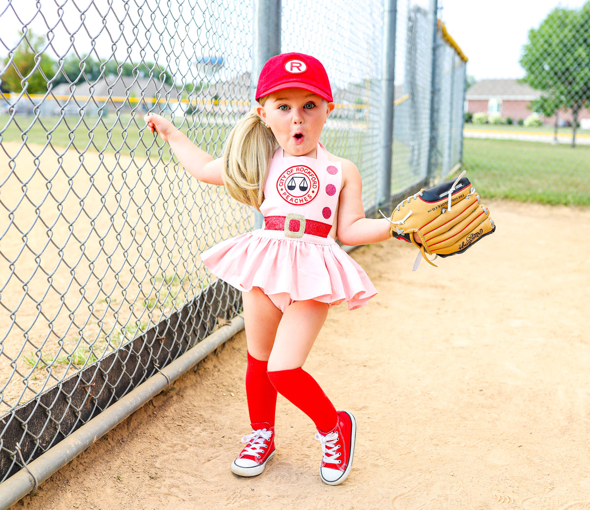 A League of Their Own inspired Romper – JaydenandOlivia
