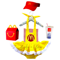 McDonald's Employee inspired Romper