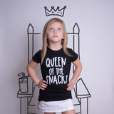 Queen of the Snacks (Black)
