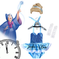 DELUXE Cinderella inspired Romper