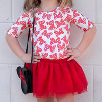 Red Polka Dot Minnie Bows