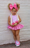 Solid Ballerina Pink Bloomer Skirt