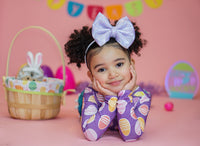 Colorful Purple Easter Eggs