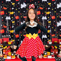 Red Minnie Mouse inspired set