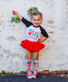 Red Lipstick Bloomer Skirt