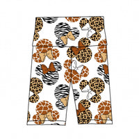 Animal Kingdom Minnie Heads Biker Shorts