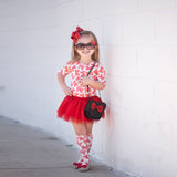 Red Polka Dot Minnie Bows