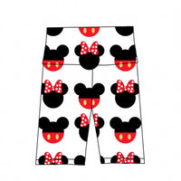 Minnie & Mickey Heads Biker Shorts