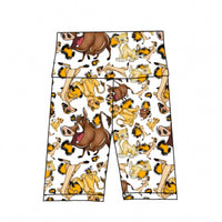 Timon & Pumbaa Leopard Biker Shorts