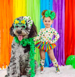 Rainbow Stripes Bloomer Skirt