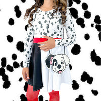 Cruella DeVil inspired set SIZE 12