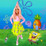 Patrick (SpongeBob) inspired set SIZE 12