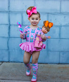 Solid Ballerina Pink Bloomer Skirt