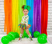 Rainbow Stripes Bloomer Skirt