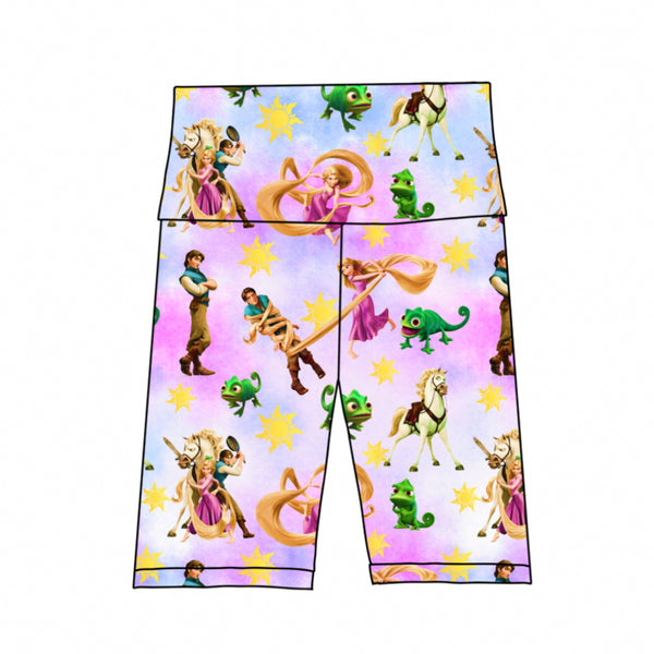 Rapunzel Biker Shorts