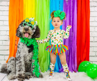 Rainbow Stripes Bloomer Skirt