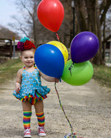 Rainbow Stripes Bloomer Skirt