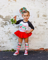 Red Lipstick Bloomer Skirt