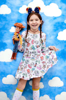 Toy Story Heads Twirl Skirt