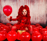 DELUXE Red Clown Romper