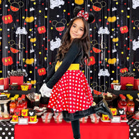 Red Minnie Mouse inspired set