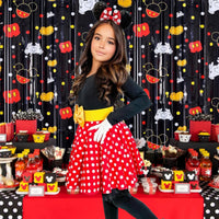 Red Minnie Mouse inspired set