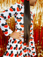 Mickey Buttons Twirl Skirt