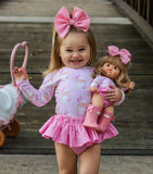 Solid Ballerina Pink Bloomer Skirt