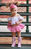 Solid Ballerina Pink Bloomer Skirt