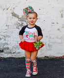 Red Lipstick Bloomer Skirt