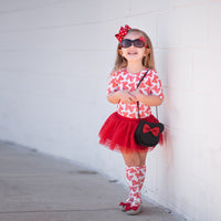 Red Polka Dot Minnie Bows