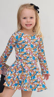 Donald & Daisy Duck Twirl Skirt