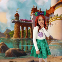 Ariel Little Mermaid inspired set SIZE 12