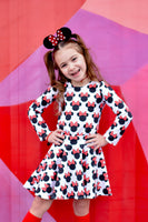 Minnie Head Bows Twirl Skirt