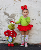 Red Lipstick Bloomer Skirt