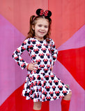 Minnie Head Bows Twirl Skirt