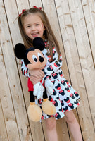 Minnie & Mickey Heads Twirl Skirt