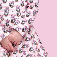 Daisy Duck Stripes Twirl Skirt