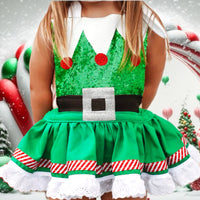 DELUXE Santa’s Helper Romper