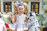 DELUXE Spotted Dog inspired Romper