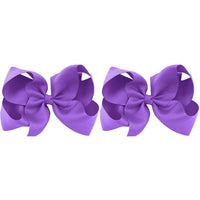 Purple Angelica Rugrats Hair Bow