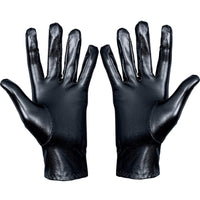 Black Pleather Gloves