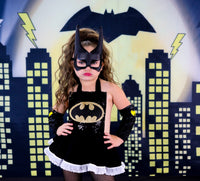 Deluxe Batgirl inspired Romper