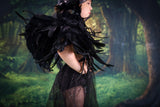 DELUXE Black Pleather Romper #2