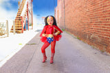 Red Sequins Cape